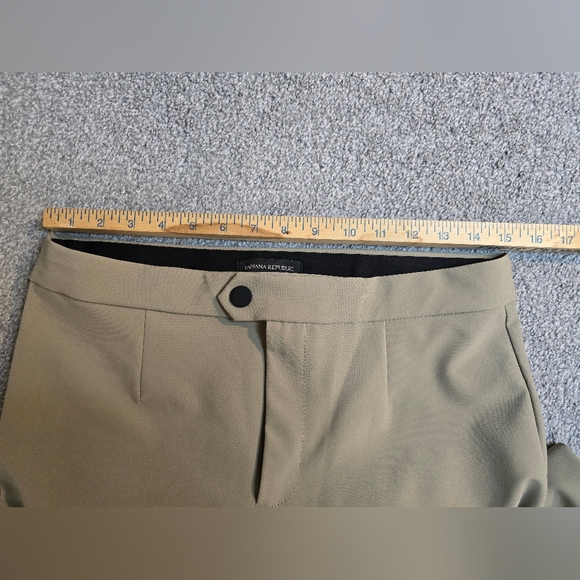 Banana Republic Straight Leg Beige Ladies Size 10 Trousers - Picture 4 of 9